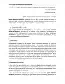 SOLICITUD DE DECLARACIÓN DE DESAPARICIÓN