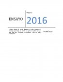 Ensayo “MI MÉXICO”