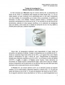 Trabajo de Investigación 1: Metales líquidos en estado natural