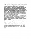 Importancia de la habilidad de leer en la vida estudiantil y profesional.