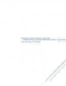 Taller 4 Investigacion de Operaciones.