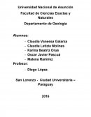 Geologia - Reseña breve