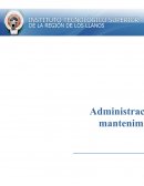 Plan de Mantenimiento. Identificación y Aplicación de los 8 pilares