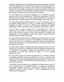 Aumento del parque vehicular