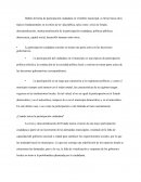 ¿Cuándo inicia la participación ciudadana?