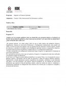 Examen, Taller Internacional De Gobernanza y política