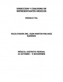 DIRECCION Y COACHING DE REPRESENTANTES MEDICOS