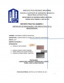 OBTENCION DE BENZIHIDROL POR REDUCCION DE LA BENZOFENONA