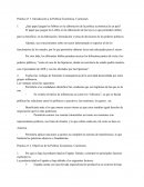 Práctica nº 1. Introducción a la Política Económica. Cuestiones