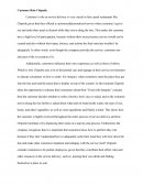 Customer Role Chipotle