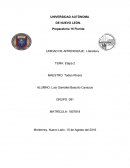 La novela tiene 3 partes que son la introducción, el nudo y el desenlace.