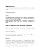 LINEA DE PRODUCTOS Se encuentran con facilidad en los supermercados distintos brownie de distintas marcas se considera como la competencia directa de los brownie mama-ia a los Mrs. Brownie.