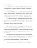 Breve ensayo Globalización..