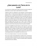 La tierra sin la Luna.