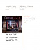 Cafeteria base de datos.