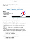 Textos instructivos y recetas: Comprensión, redacción y análisis de verbos