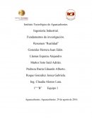 Fundamentos de investigación. Resumen “Realidad”