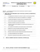 PRUEBA DE LECTURA COMPLEMENTARIA DE LENGUAJE Y COMUNICACION 4° BÁSICO