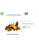 Enzimas importantes en el procesamiento de frutas y hortalizas.