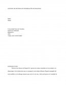 GESTION DE SISTEMA DE INFORMACIÓN DE BASURAS