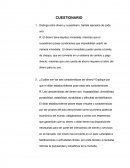 Cuestionario y Caso - El Dinero y el Sistema Financiero.