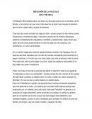 REFLEXIÓN DE LA PELÍCULA. INTO THE WILD