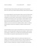 Reflexión del Coloquio: Relaciones laborales desde la perspectiva de la ética profesional