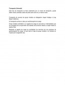 Transporte Unimodal.