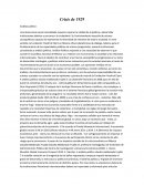 Crisis de 1929 Análisis político