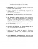 CUESTIONARIO - ADMINISTRACIÓN FINANCIERA 2.