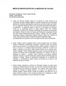 MÉDICOS IMPORTANTES EN LA MEDICINA DE CALDAS