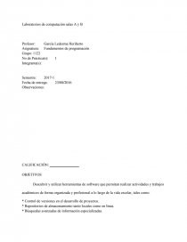 Practica de Fundamentos de programacion.. Página 1