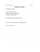 Tema: Material de trabajo.