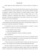 Ensayo de breaking bad