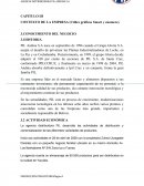 CONTEXTO DE LA EMPRESA (Utilice gráficos Smart y enumere).