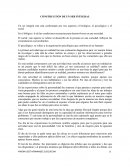 CONSTRUCCION DE UN SER INTEGRAL.