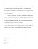 Actividad de reconocimiento Psicologia politica