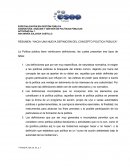 RESUMEN: “HACIA UNA NUEVA DEFINICIÓN DEL CONCEPTO POLÍTICA PÚBLICA”