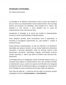 Tema- Introducción a la psicología.