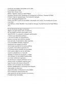 Gestion de necesidades relacionado con la salud.