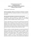 FORMATO PARA LA PRESENTACIÓN DE PROPUESTAS.