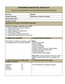 Procedimiento para revestir Molino Vertical.