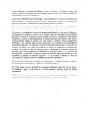 Cuando hablamos de epistemología.