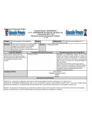 Planeación Semanal de Educación Artística