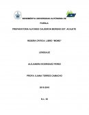 RESEÑA CRITICA “MOMO”