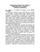 Dimencion historica del derecho.