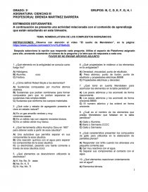 TEMA: NOMENCLATURA DE LOS COMPUESTOS INORGÁNICOS.. Página 1