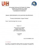 Materia: Administración en los servicios de enfermería .