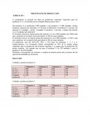 Presupuestos de produccion. EJERCICIOS