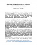 ENSAYO PROBLEMÁTICA HABITANTES DE LA CALLE EN BOGOTÁ HISTORIA DEL ARTE Y DE LA CULTURA